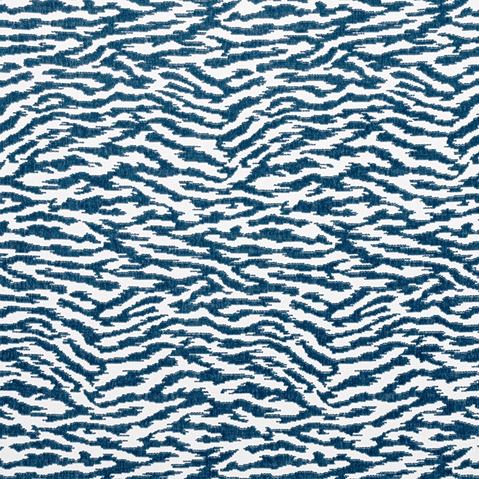 Anna French Tadoba Velvet Fabric in Navy
